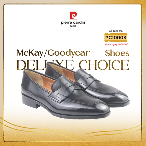 Giày Penny Loafer Phiên Bản Độc Quyền Pierre Cardin - PCMFWLH 370 (BROWN)