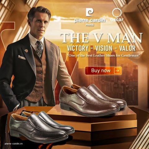 Giày Brogue Loafer Độc Quyền Pierre Cardin - PCMFWLI 759