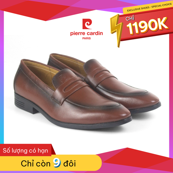 [MẪU ĐỘC QUYỀN] Giày Penny Loafer Pierre Cardin Timeless Elegance - PCMFWLG 705