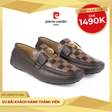 [THE KING] Giày Casual Dập Vân 3D Cao Cấp Pierre Cardin - PCMFWLH 525