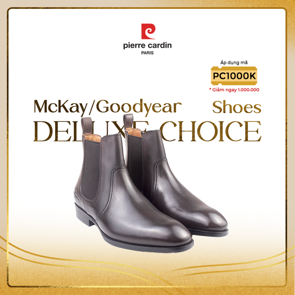 [SUPREME] Bốt Cổ Cao Đế Da Thượng Hạng Pierre Cardin - PCMFWLH 368