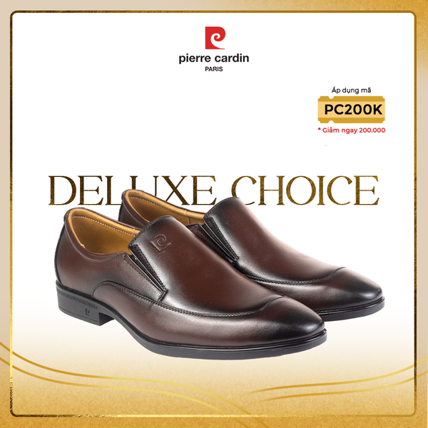 [DELUXE] Giày Tây Da Bò Nappa Cao Cấp Pierre Cardin - PCMFWLH 776