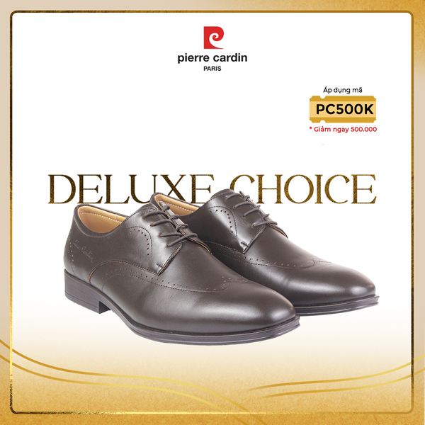 Giày Brogue Derby Đế Độc Quyền Pierre Cardin - PCMFWLH 770