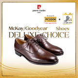 [ROYAL] Giày Classic Oxford Đế Da Pierre Cardin - PCMFWLG 355