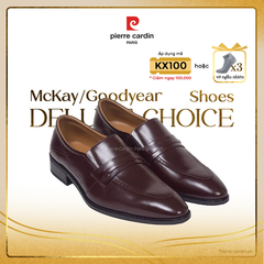 Giày Loafer Đế Da Pierre Cardin  - PCMFWLF 340 (BROWN)