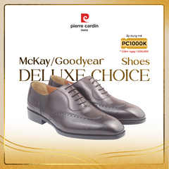 Giày Brogue Oxford Cao Cấp Pierre Cardin - PCMFWLH 364 (BLACK)