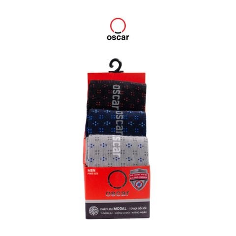 Combo 3 Vớ Cổ Cao Oscar Fashion - OCMSSMH 042