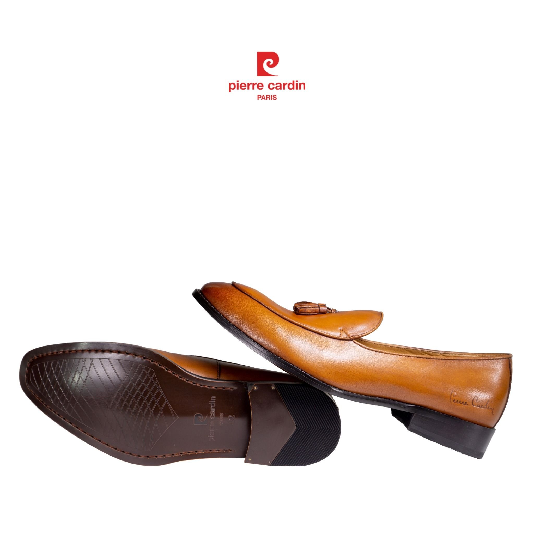 Pierre Cadin Paris Vietnam: Tassel Loafer Shoes - PCMFWLG 347 (GOLD)