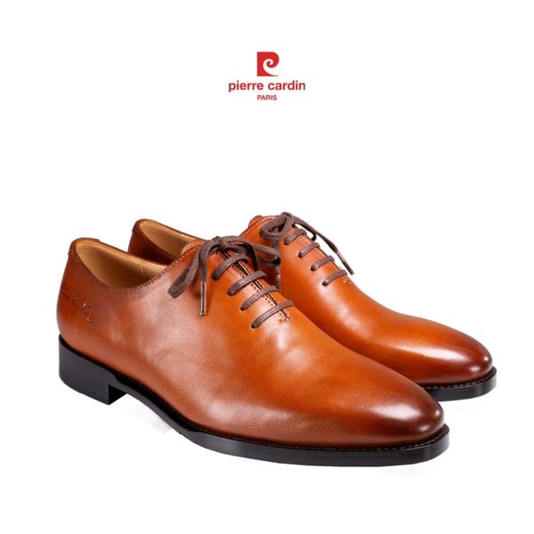 [ROYAL] Giày Wholecut Oxford Đế Da Pierre Cardin - PCMFWLG 356