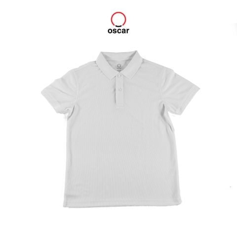 Áo Thun Nam Polo Oscar - OCMPKSF 006 (Trắng Tinh Khôi)
