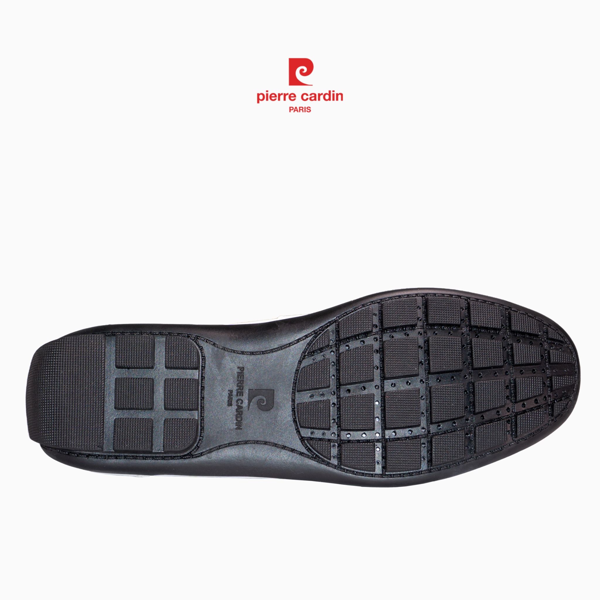 Pierre Cardin Paris Vietnam: Giày Lười Pierre Cardin - PCMFWLF 510 (Black Leather Shoes Sole)