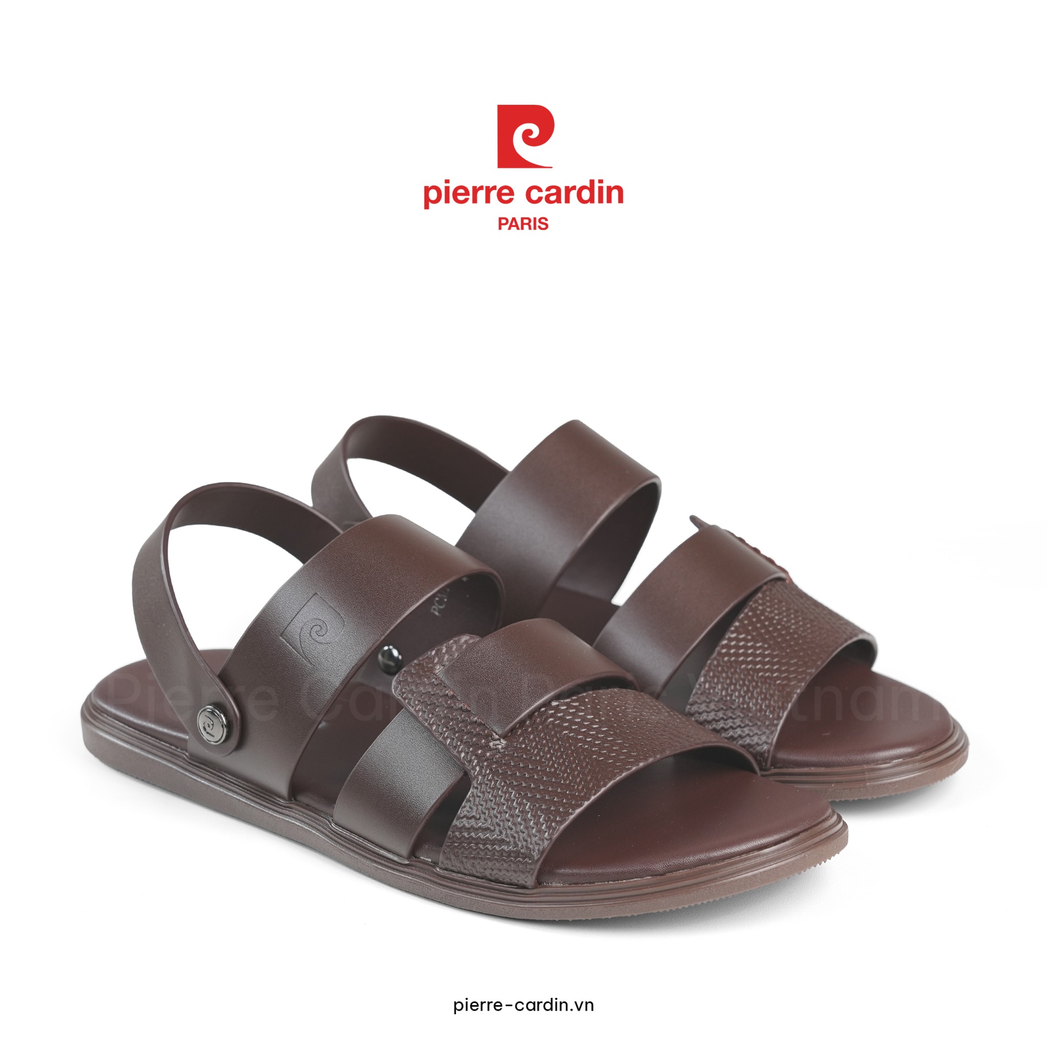 Dép Da Nam Phong Cách Hiện Đại Pierre Cardin – PCMFWLI 165