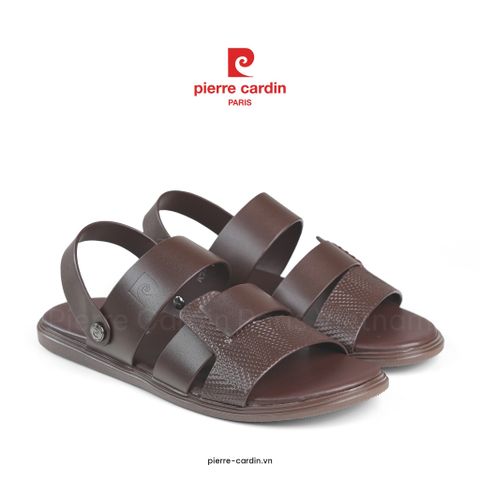Dép Da Nam Phong Cách Hiện Đại Pierre Cardin - PCMFWLI 165 (BROWN)