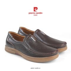 Giày Mọi Da Bò Nappa Cao Cấp Pierre Cardin - PCMFWLH 801 (BROWN)