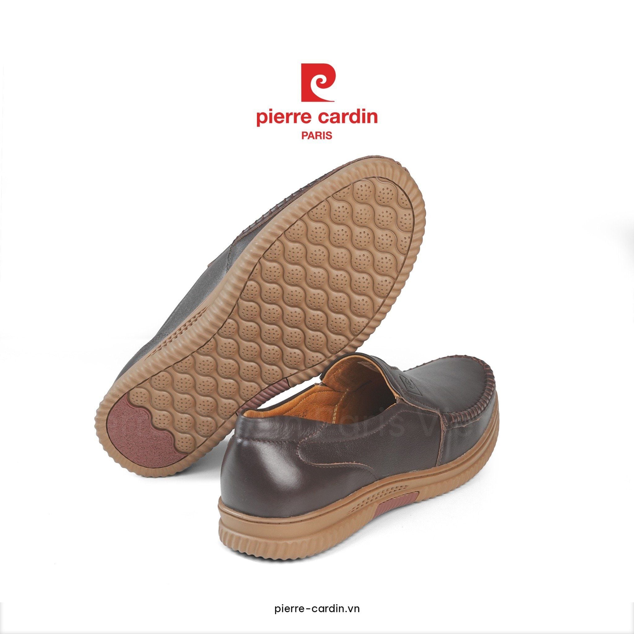 Pierre Cardin Paris Vietnam | Giày Mọi Da Bò Nappa Cao Cấp Pierre Cardin - PCMFWLH 801