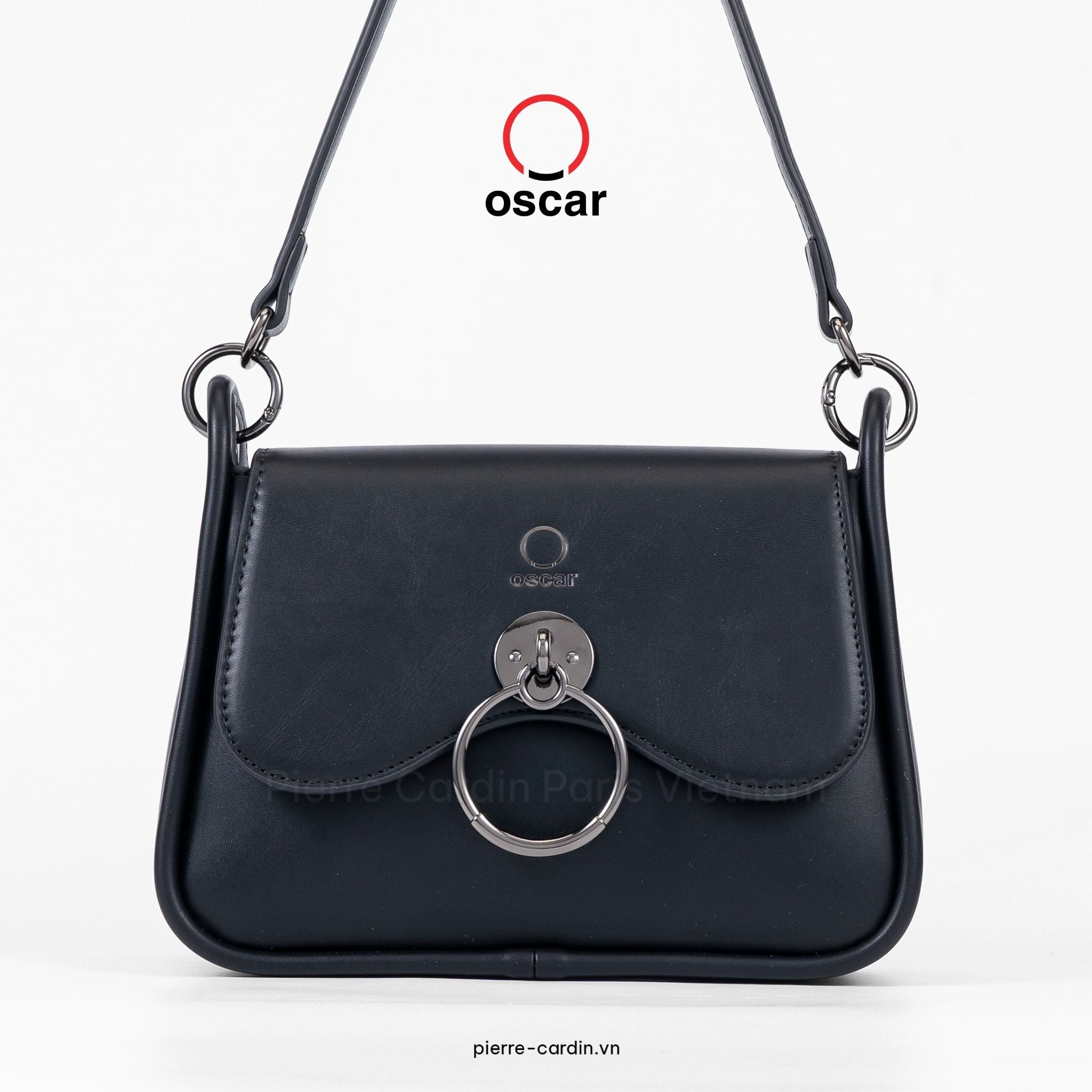 Pierre Cardin Paris Vietnam: Túi Xách Nữ Thời Trang Quý Phái Oscar Fashion - OCWHBSI 098 (BLACK)