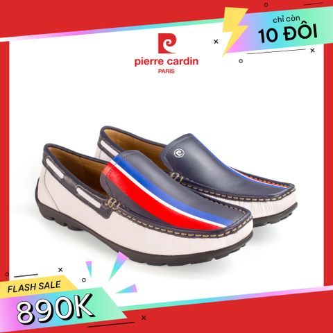 Giày Mọi Nam Pierre Cardin - PCMFWLF 512 (France Symbols) (BROWN)