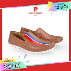 Giày Mọi Nam Pierre Cardin - PCMFWLF 513 (France Symbols) (BROWN)