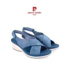 Sandals Cao Gót Pierre Cardin - PCWFWSH 235 (+4cm) (NAVY)
