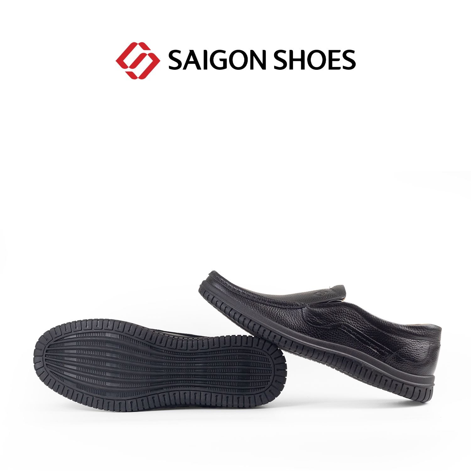 Pierre Cardin Paris Vietnam: Giày Mọi Saigon Shoes - SGMFWLH 007 (BLACK)