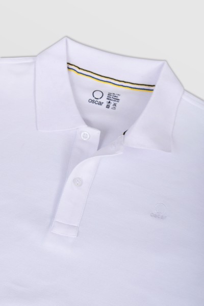 Hình ảnh Áo Thun Nam Polo OSCAR OCMPKSD 001 - MÀU TRẮNG Hình ảnh Áo Thun Nam Polo OSCAR OCMPKSD 001 - MÀU TRẮNG