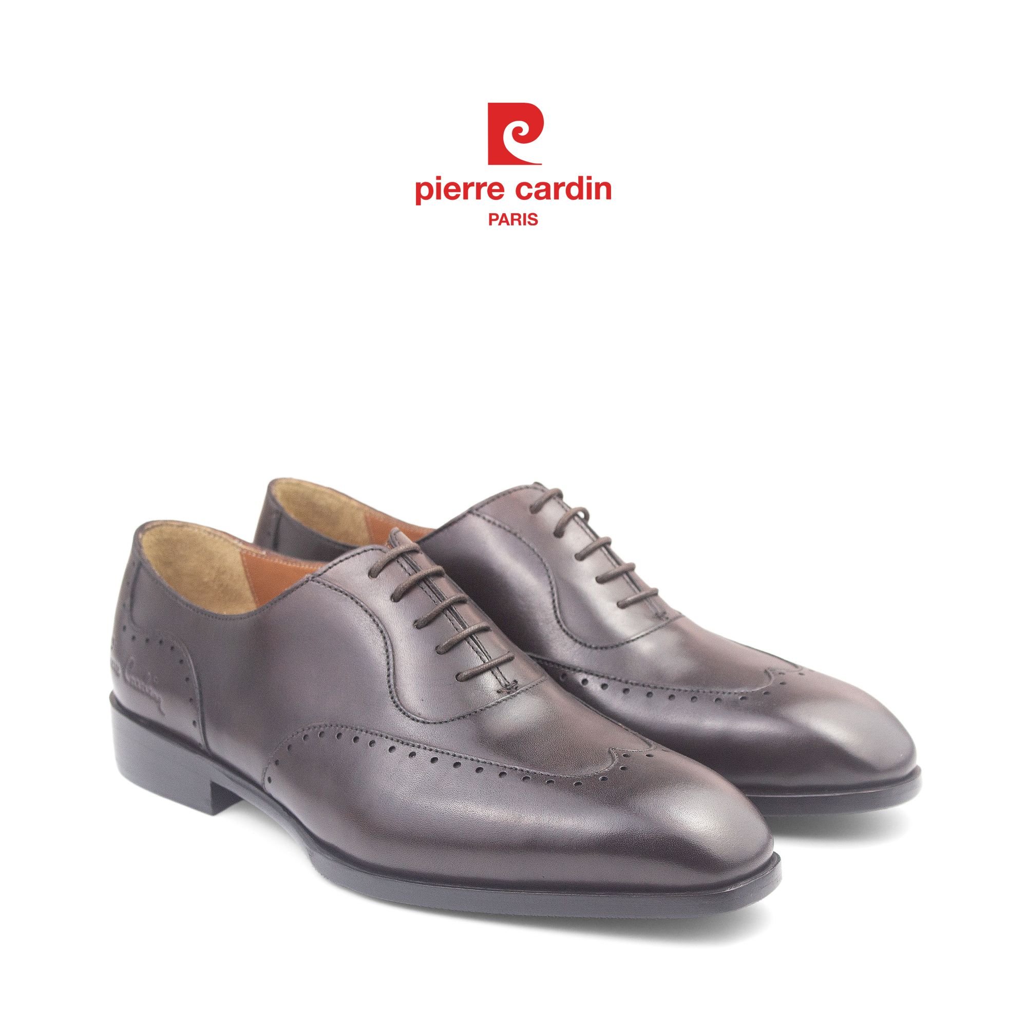 Pierre Cardin Paris Vietnam: Giày Brogue Oxford Pierre Cardin - PCMFWLH 364 (BROWN)
