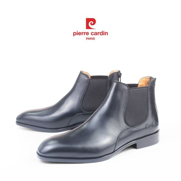 [SUPREME] Bốt Cổ Trung Cao Cấp Da Bò Ý Pierre Cardin - PCMFWLH 371