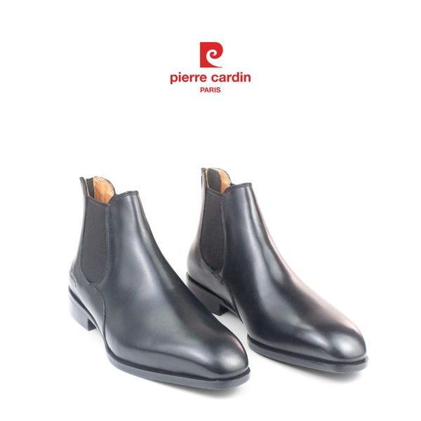 [SUPREME] Bốt Cổ Trung Cao Cấp Da Bò Ý Pierre Cardin - PCMFWLH 371