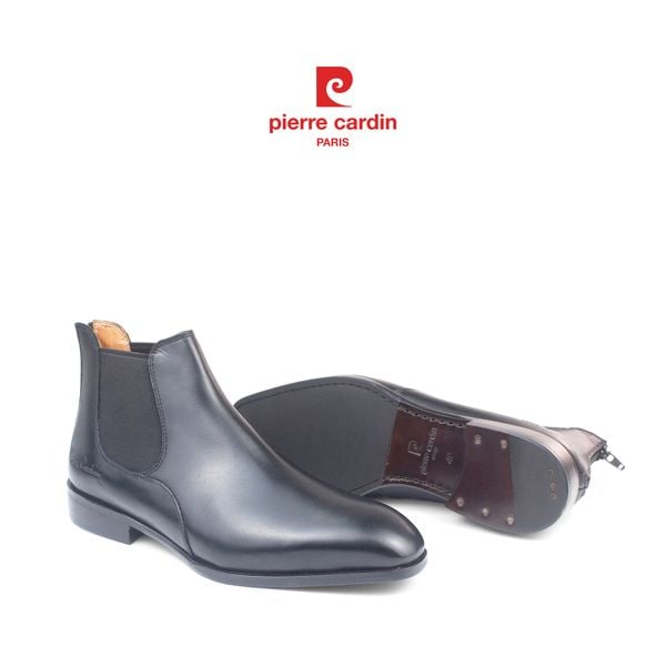 [SUPREME] Bốt Cổ Trung Cao Cấp Da Bò Ý Pierre Cardin - PCMFWLH 371
