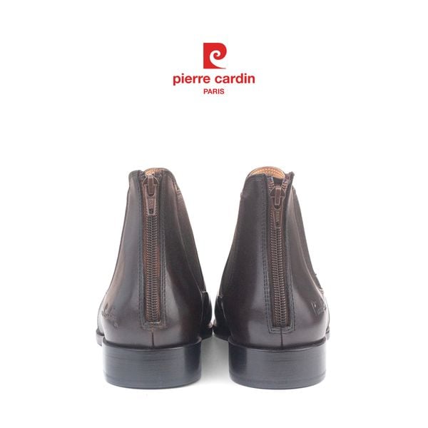 [SUPREME] Bốt Cổ Trung Cao Cấp Da Bò Ý Pierre Cardin - PCMFWLH 371