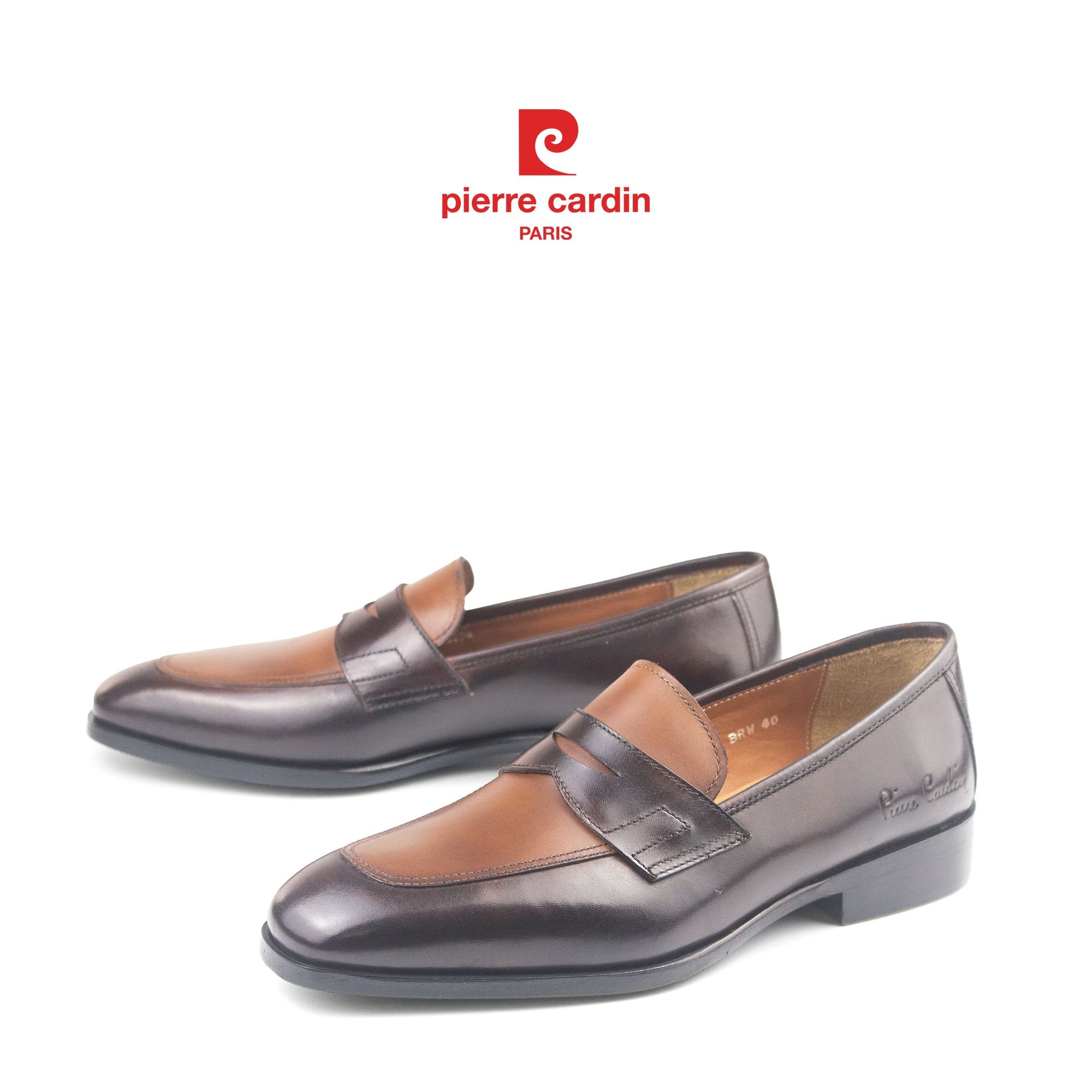 Pierre Cadin Paris Vietnam: Giày Penny Loafer Phiên Bản Độc Quyền Pierre Cardin - PCMFWLH 370 (BROWN)