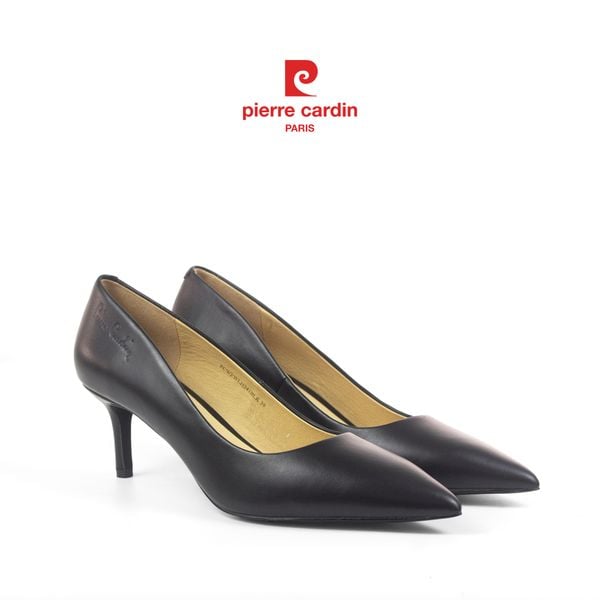 Giày Nữ Cao Gót Mũi Nhọn Da Thật Pierre Cardin - PCWFWLH 241 (+6cm)