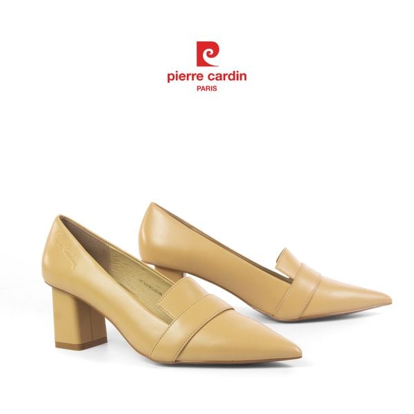 [BEST CHOICE] Giày Nữ Cao Gót Da Thật Pierre Cardin - PCWFWLH 238 (+6cm)