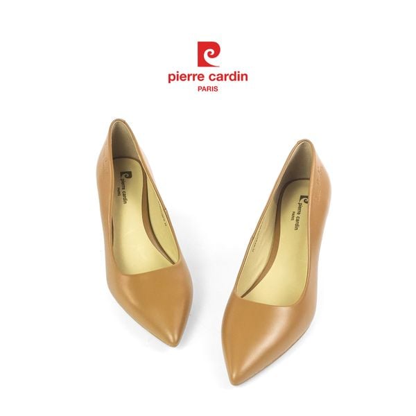 Giày Nữ Cao Gót Mũi Nhọn Da Thật Pierre Cardin - PCWFWLH 241 (+6cm)