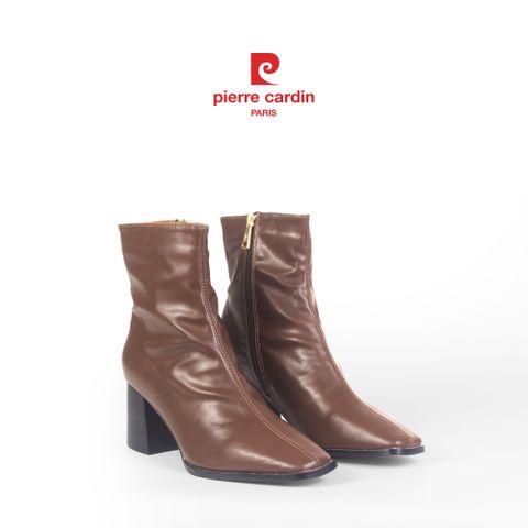 Giày Boots Nữ Cổ Trung Pierre Cardin - PCWFWMH 248 (BROWN)