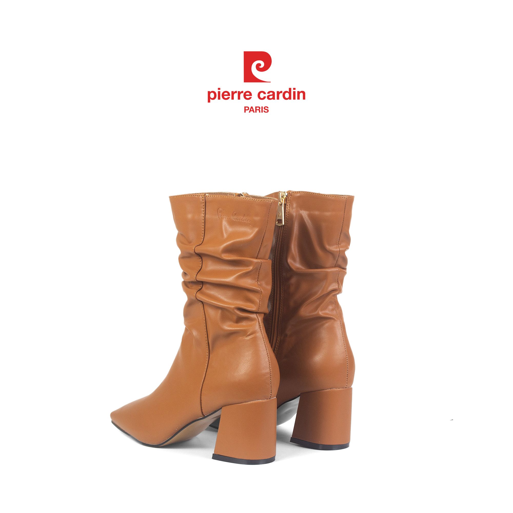 Pierre Cadin Paris Vietnam: Giày Boots Nữ Cổ Cao Pierre Cardin - PCWFWMH 246 (GOLD)