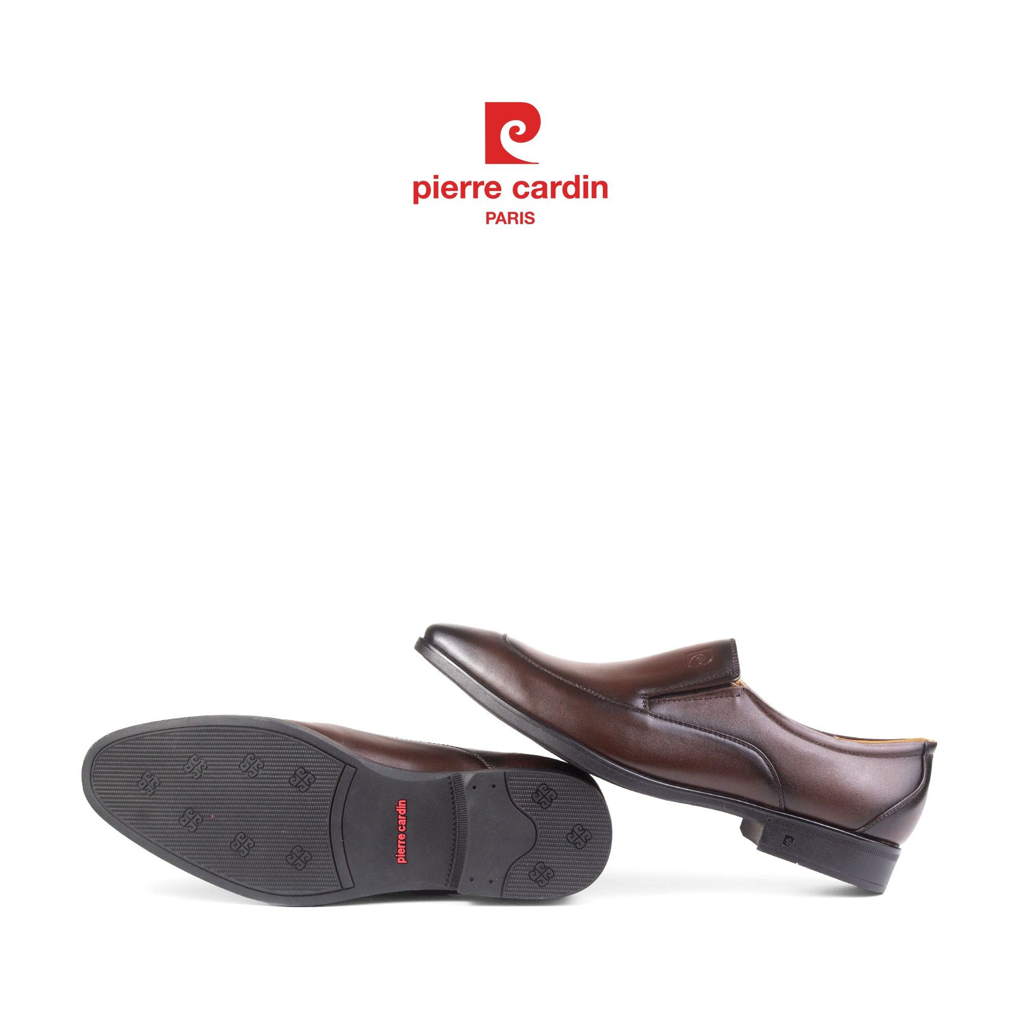 Pierre Cardin Paris Vietnam: Giày Lười Da Bò Nappa Cao Cấp Pierre Cardin - PCMFWLH 776 (BROWN)