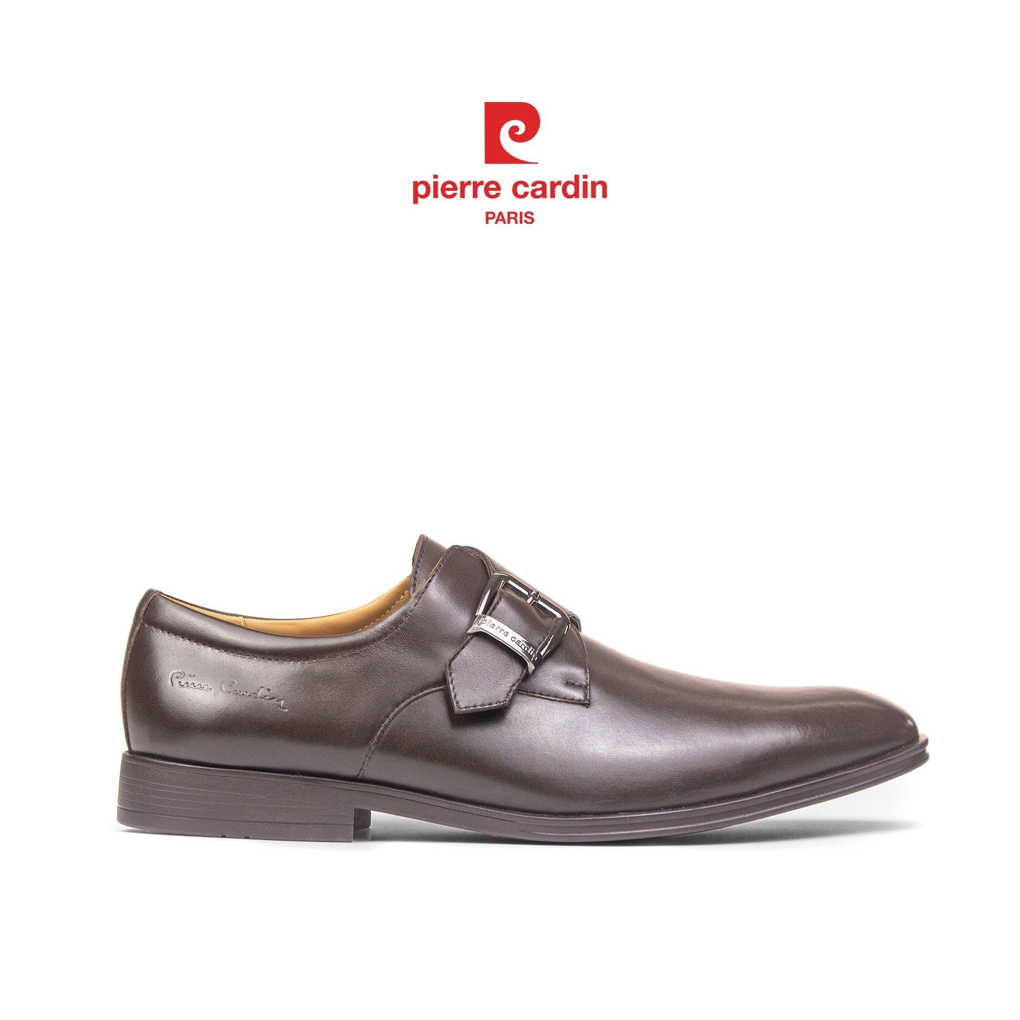 Pierre Cadin Paris Vietnam: GGiày Single Monkstrap Cao Cấp Pierre Cardin - PCMFWLI 778 (BROWN)