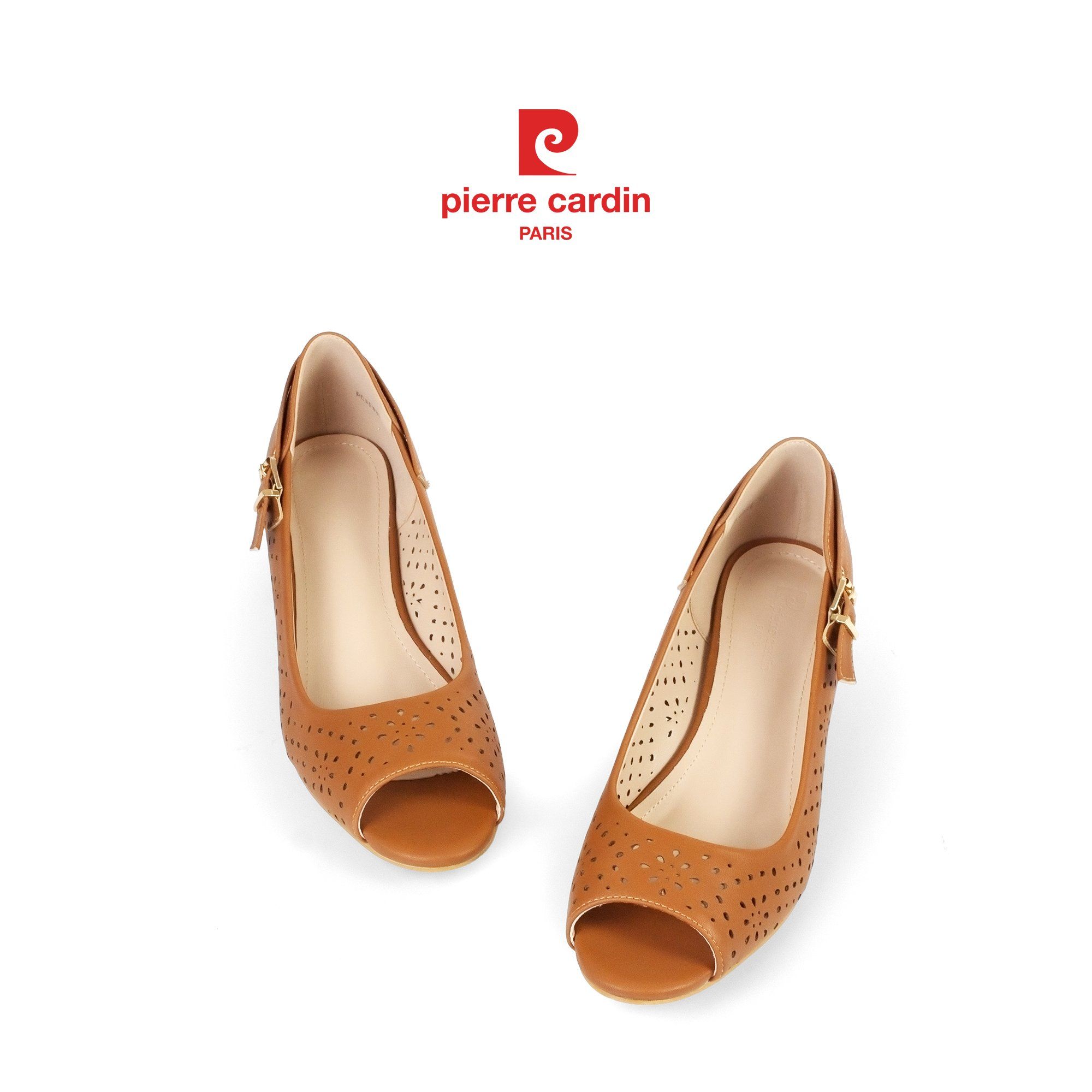 Pierre Cardin Paris Vietnam: Giày Búp Bê Pierre Cardin - PCWFWSH 251 (BROWN)