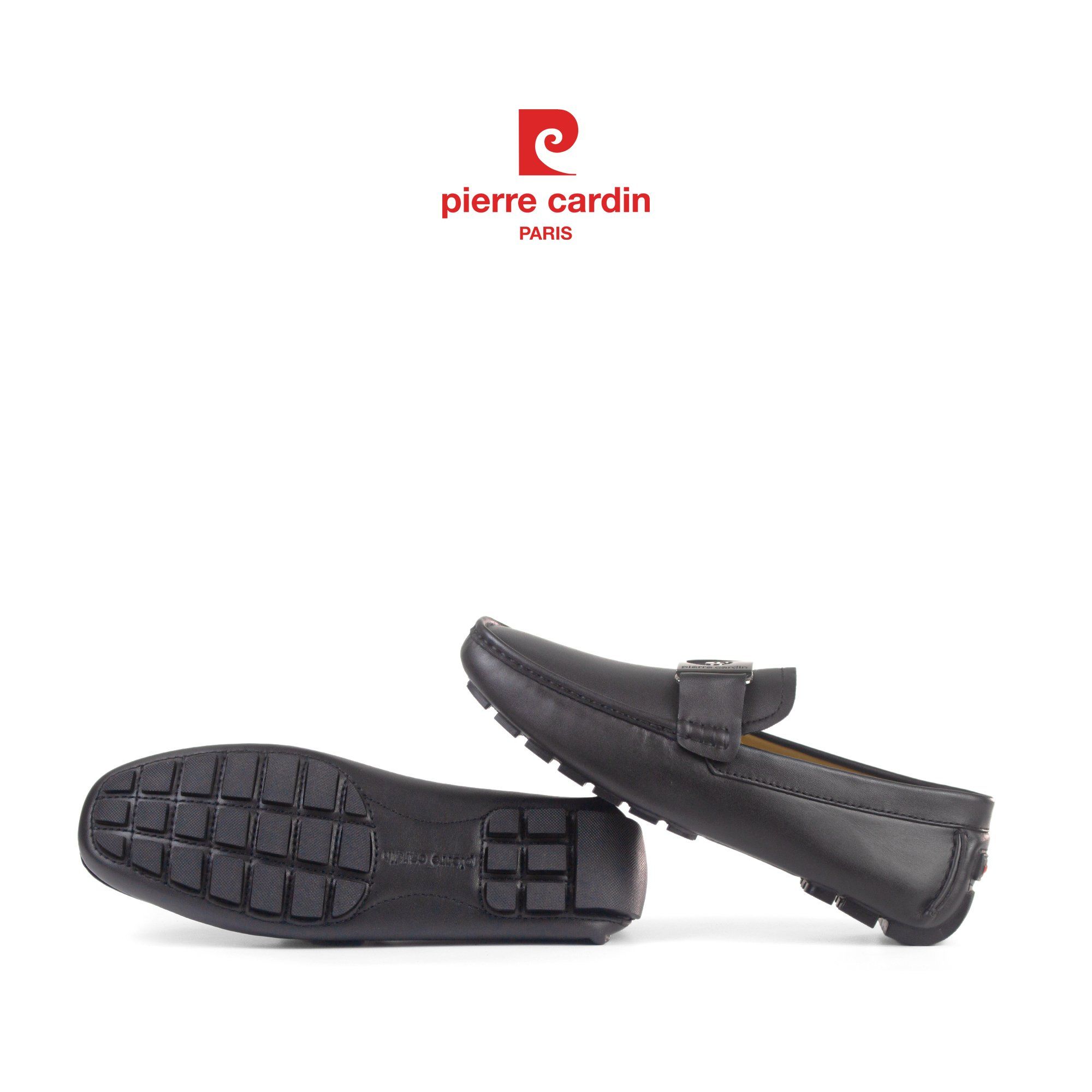 Pierre Cardin Paris Vietnam: Giày Lười Pierre Cardin Thiết Kế Độc Bản - PCMFWLH 526 (BLACK)