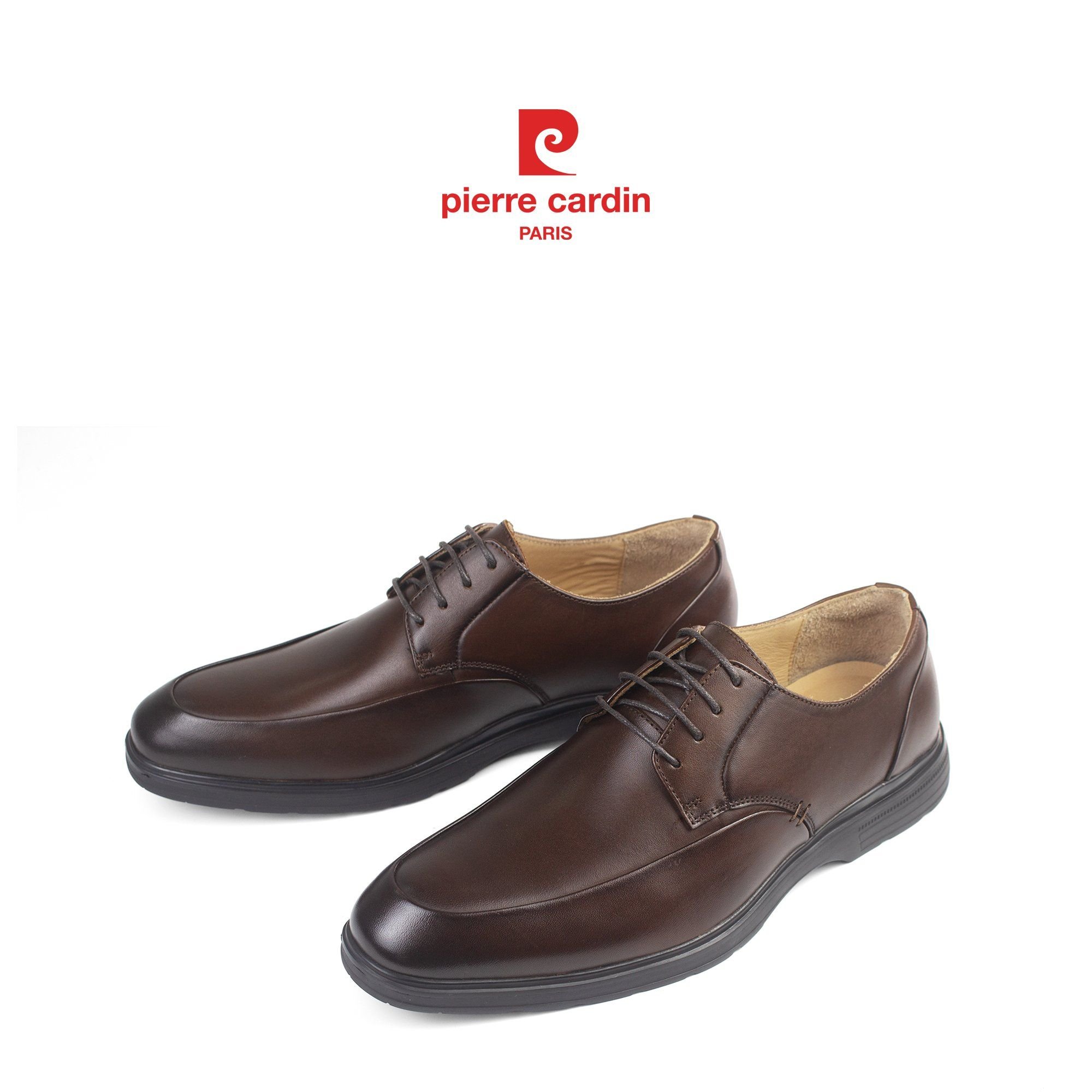 Pierre Cardin Paris Vietnam: Giày Derby Phiên Bản Giới Hạn Pierre Cardin - PCMFWLH 788 (BROWN)