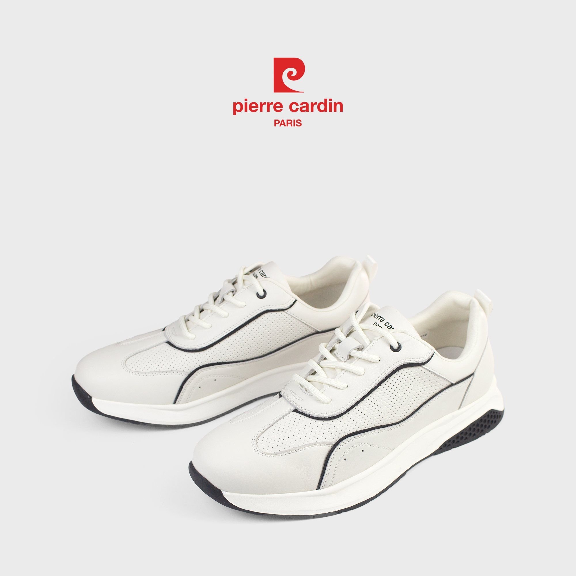 Pierre Cardin Paris Vietnam: Giày Thể Thao Nam Pierre Cardin - PCMFWLH 913 (WHITE)