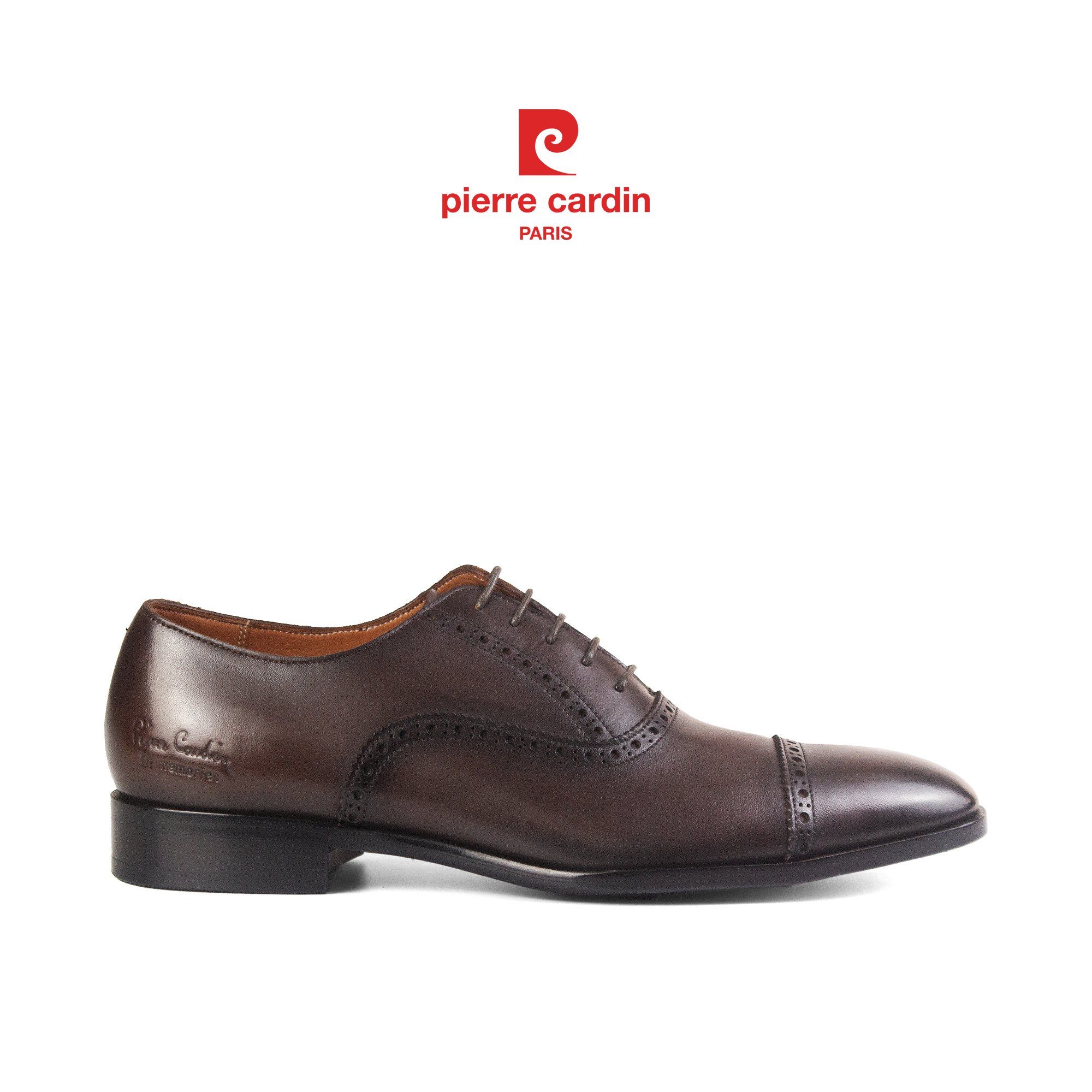 Pierre Cardin Paris Vietnam: Giày Brogue Oxford Pierre Cardin - PCMFWLF 401 (BROWN)