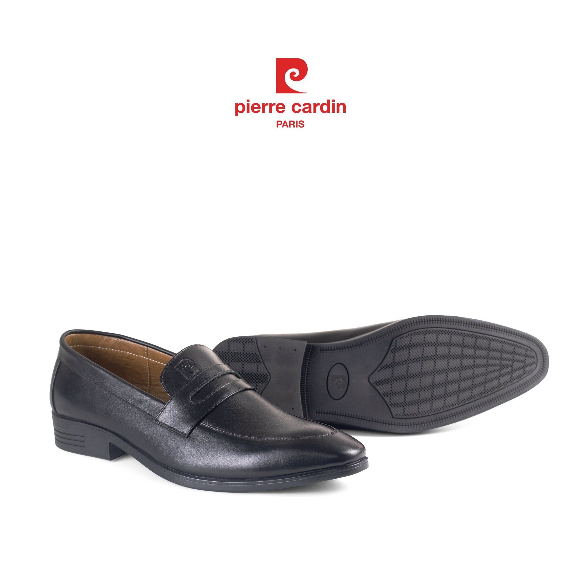 Pierre Cardin Paris Vietnam: Giày Penny Loafer Pierre Cardin - PCMFWLG 705 (BLACK)