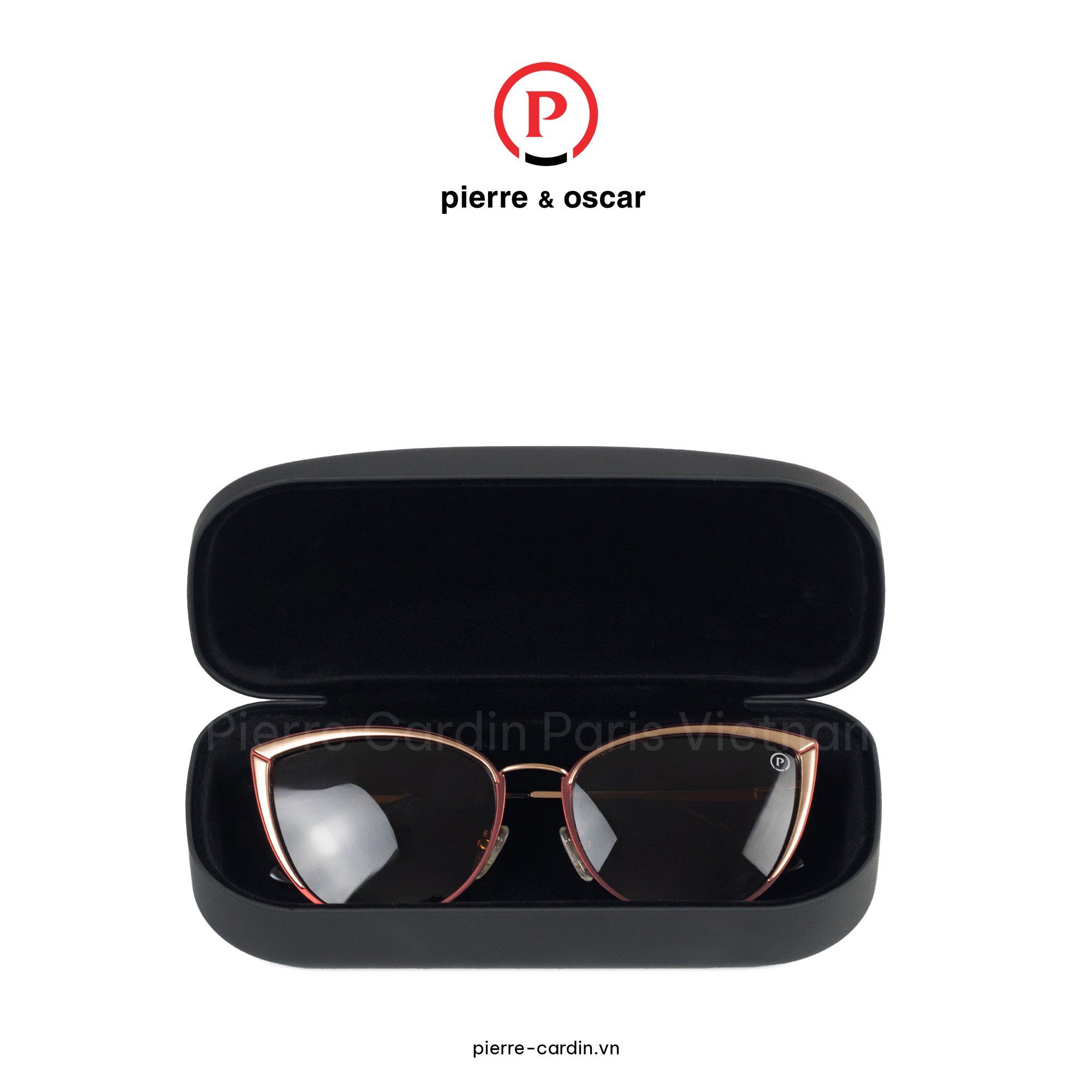 Pierre Cardin Paris Vietnam: Mắt Kính Nữ Thời Trang Pierre&Oscar -&nbsp;POWSGSH012PIN