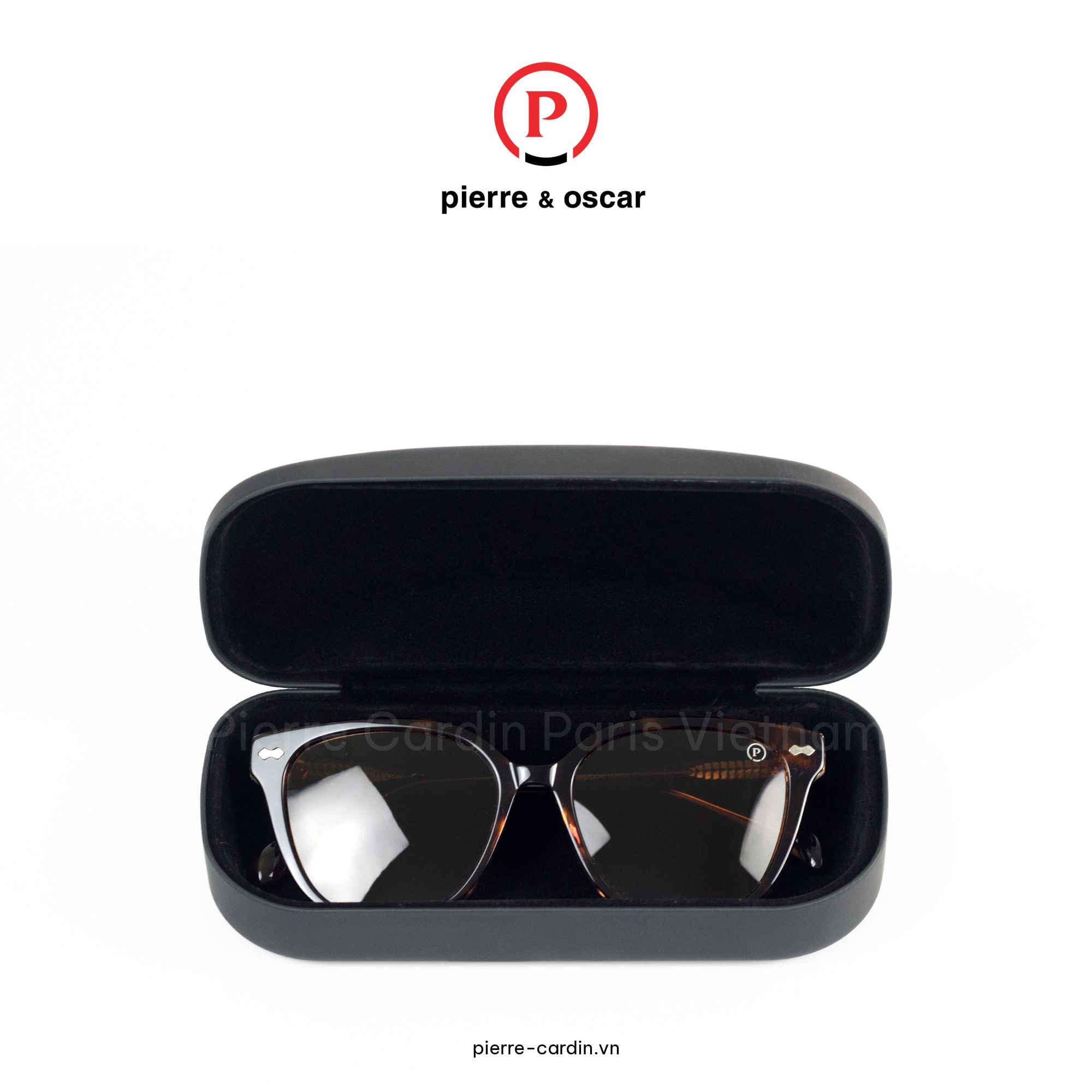 Pierre Cardin Paris Vietnam: Mắt Kính Nữ Thời Trang Pierre & Oscar -&nbsp;POWSGAH015BRW