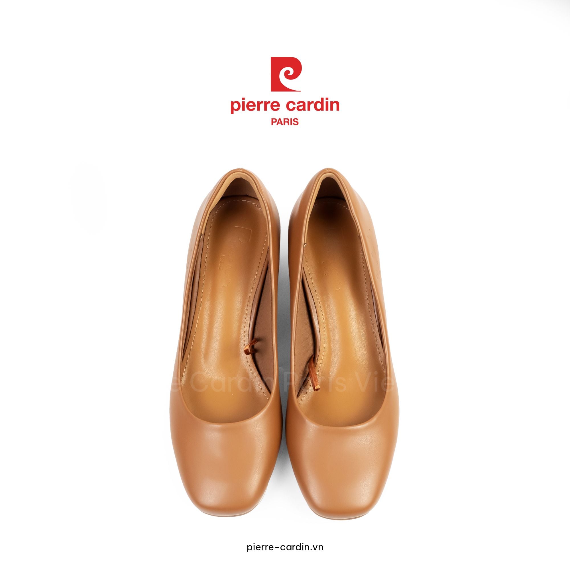 Pierre Cardin Paris Vietnam: Giày Cao Gót Nữ Thanh Lịch Pierre Cardin - PCWFWSI 262 (BROWN)