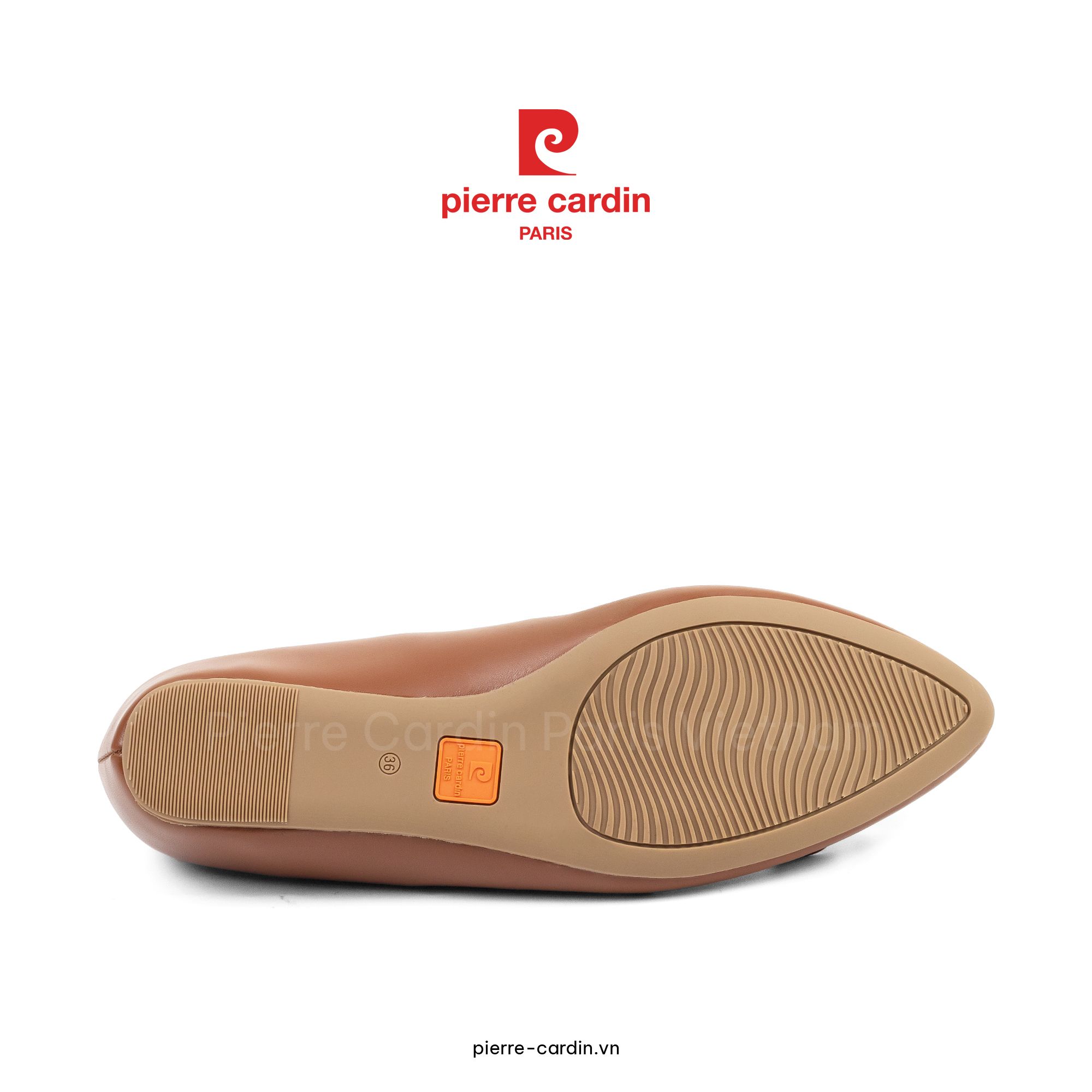 Pierre Cardin Paris Vietnam: Giày Búp Bê Nữ Cổ Điển Pierre Cardin - PCWFWSI 261 (BROWN)
