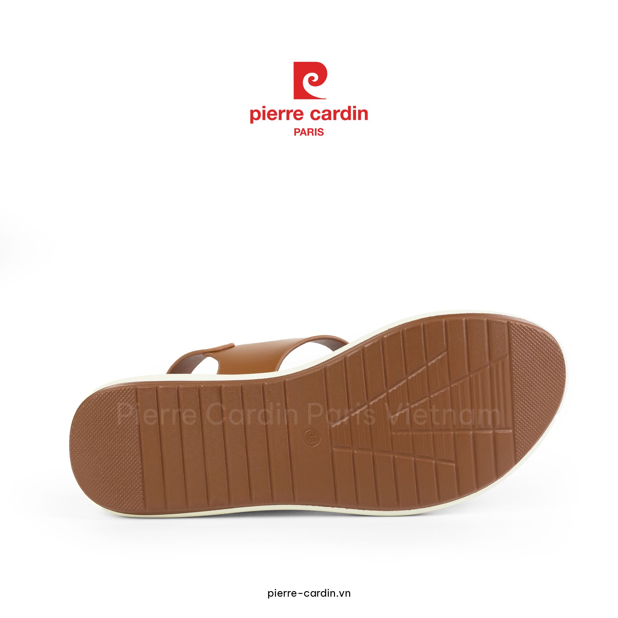Pierre Cardin Paris Vietnam | Sandals Cao Gót Comfort Pierre Cardin - PCWFWSI 256 (BROWN)