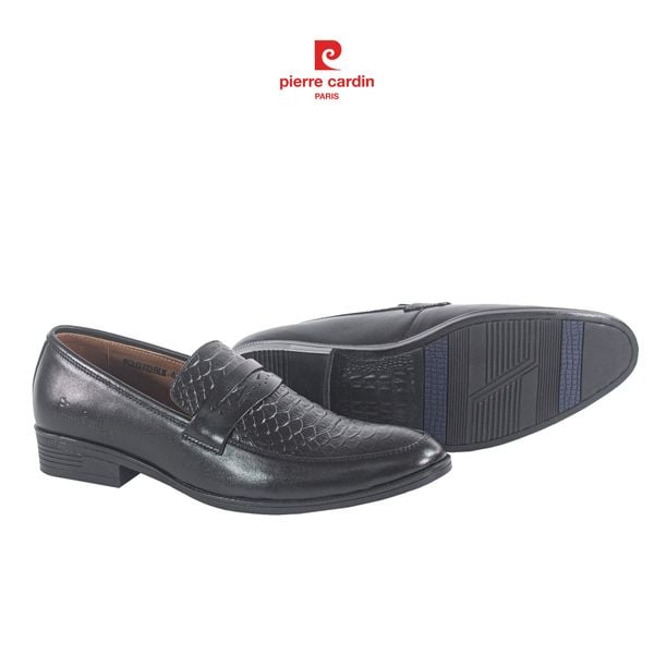 Giày Penny Loafer Vân Cá Sấu Pierre Cardin - PCMFWLG 723